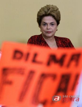 Presidente Dilma Rousseff durante evento no Palácio do Planalto, em Brasília. Reuters/Ueslei Marcelino -