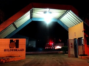Empresa onde ocorreu o vazamento de amônia. (foto Arquivo) -