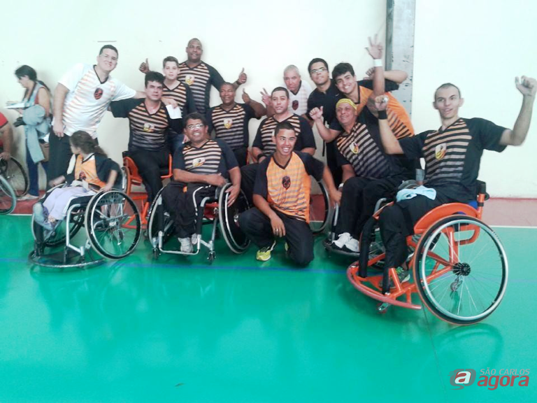 Equipe de Handebol em Cadeira de Rodas participa de várias competições no País. Foto: Proafa -