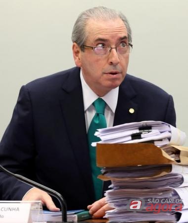 Presidente afastado da Câmara dos Deputados, Eduardo Cunha, faz sua defesa no Conselho de Ética, em Brasília. Foto: Reuters/Adriano Machado -