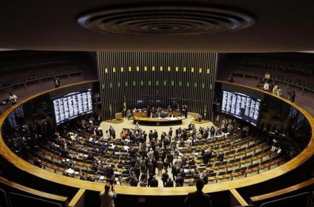 Plenário da Câmara dos Deputados durante sessão do Congresso Nacional. Foto: Reuters/Ueslei Marcelino -