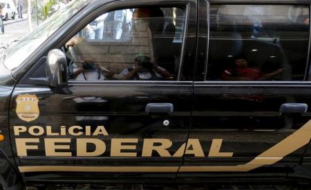 Carro da Polícia Federal no Rio de Janeiro. Foto: Reuters/Sergio Moraes -