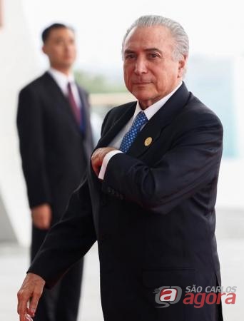 Presidente Michel Temer chegando em reunião do G20 em Hangzhou, na China. Foto: Reuters/Rolex dela Pena/Pool -