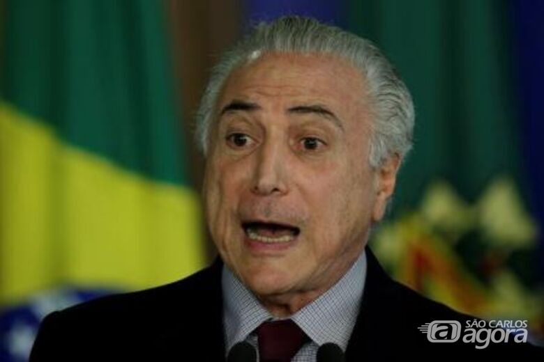 Presidente Michel Temer no Palácio do Planalto, em Brasília. Foto: Reuters/Ueslei Marcelino - 