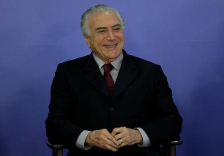 Presidente Michel Temer durante cerimônia no Palácio do Planalto, em Brasília. Foto: Reuters/Ueslei Marcelino -