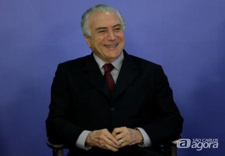 Presidente Michel Temer durante cerimônia no Palácio do Planalto, em Brasília. Foto: Reuters/Ueslei Marcelino - 