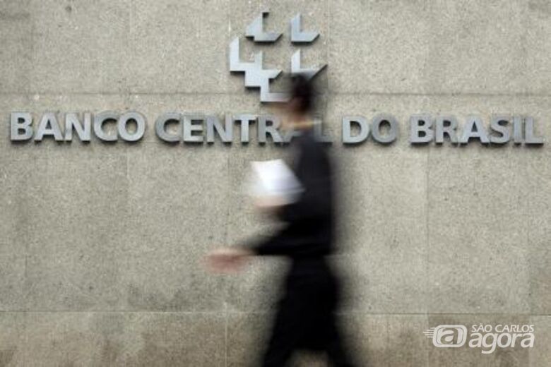 Logo do Banco Central na sede da instituição, em Brasília. Foto: Reuters/Ueslei Marcelino - 
