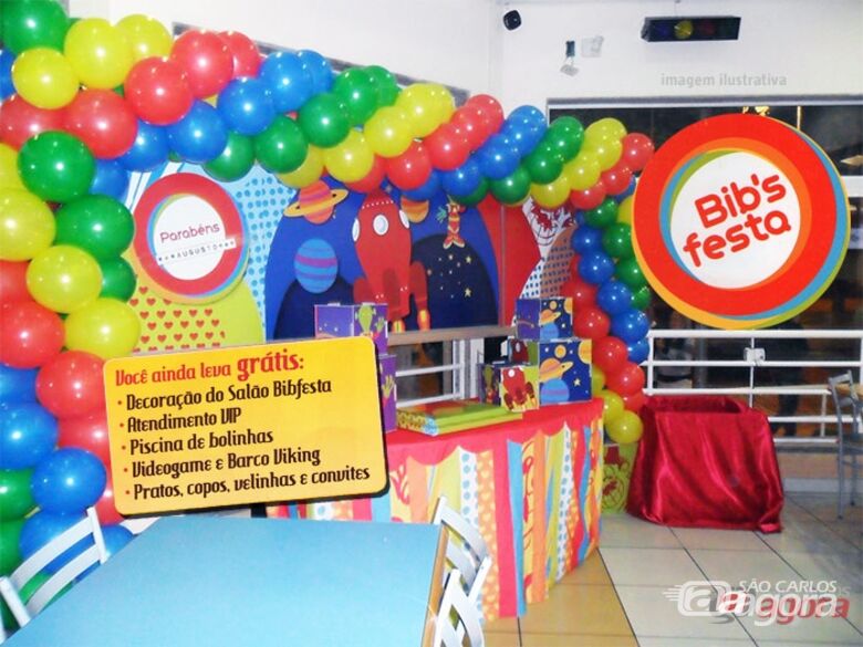 Habib’s oferece espaço para que as crianças façam a festa no dia do aniversário e eventos em geral -