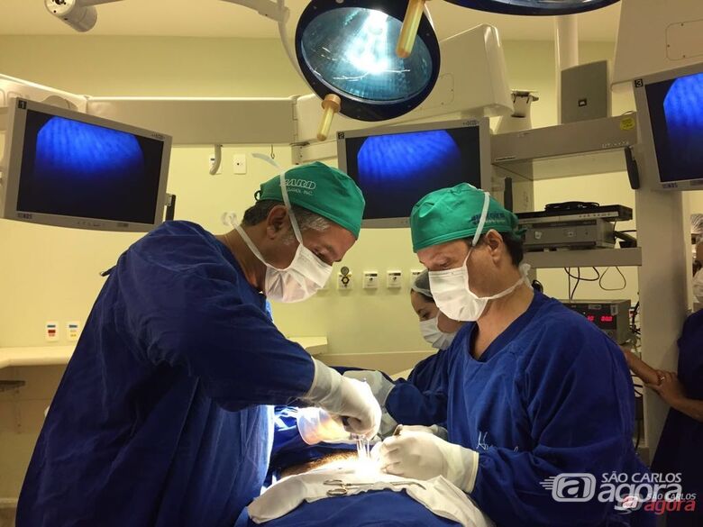 Cirurgia será transmitida em tempo real, via internet, do Centro Cirúrgico da Santa Casa -