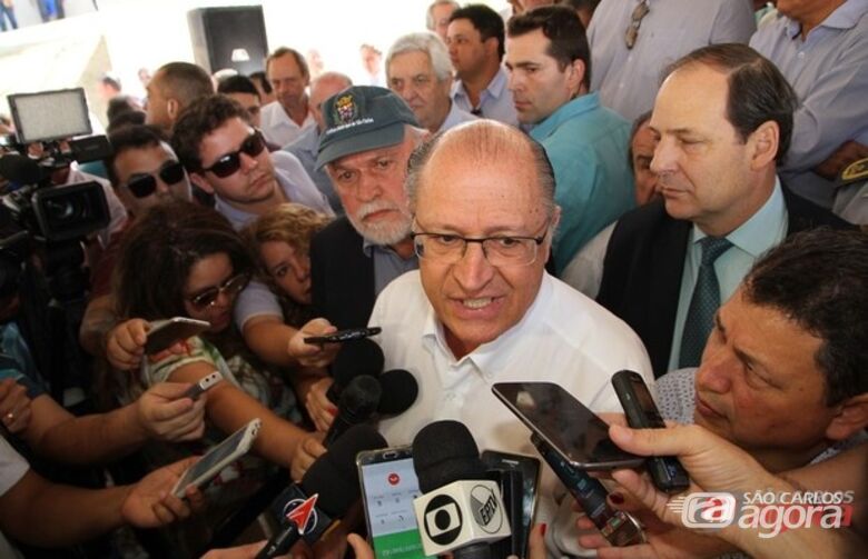 Anúncio foi feito durante visita do governador à cidade no último sábado (16). (foto Mauricio Duch/Folha Região) -