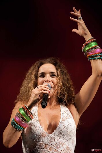 Cantora Daniela Mercury se apresenta no SESC São Carlos nesta quarta-feira (11) -