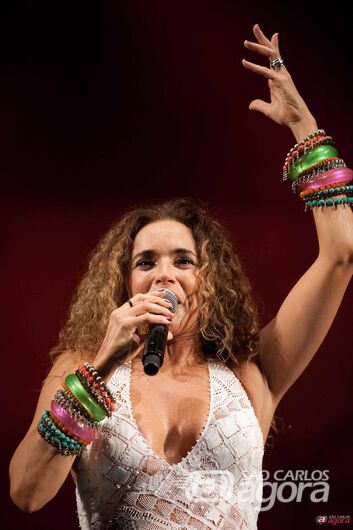 Cantora Daniela Mercury se apresenta no SESC São Carlos nesta quarta-feira (11) - 