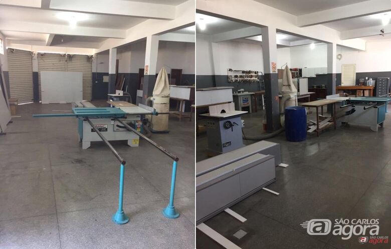 Proprietários de marcenaria pedem ajuda para recuperar equipamentos furtados -