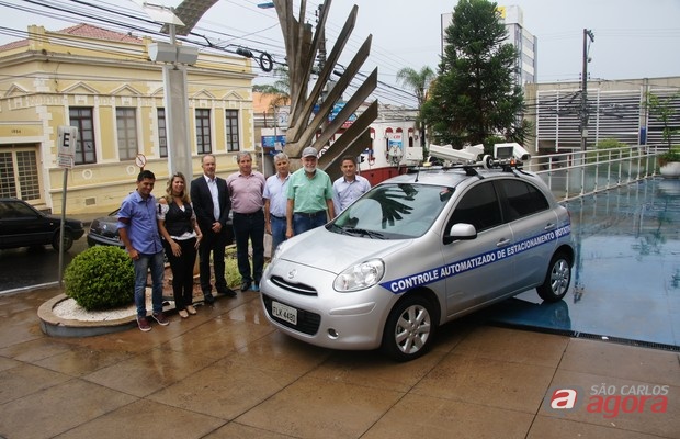 Prefeitura vai usar carro com câmeras para fiscalizar veículos estacionados na Área Azul -