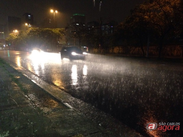 Chuva forte pode atingir São Carlos nas próximas horas -