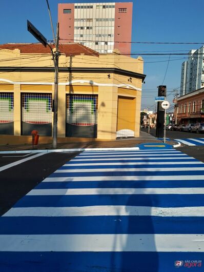 Revitalização e modernização da avenida São Carlos começa a ser feita -