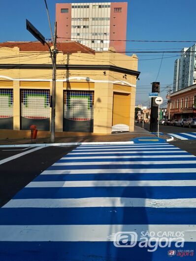 Revitalização e modernização da avenida São Carlos começa a ser feita - 