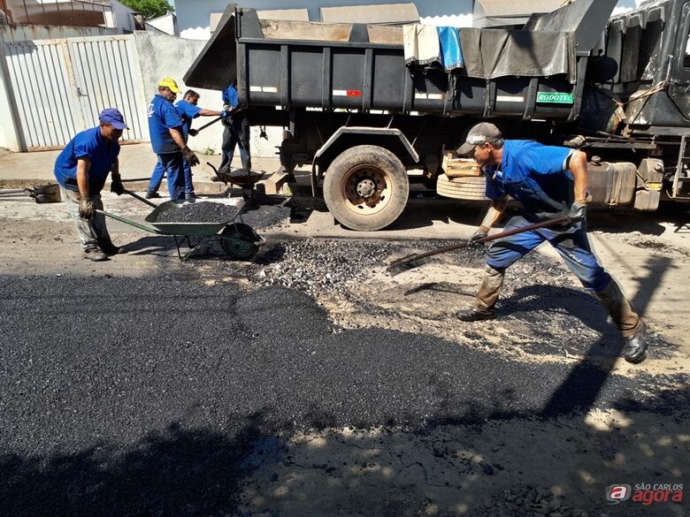 Confira o cronograma da operação Tapa Buraco para esta segunda-feira -