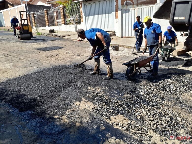 Confira o cronograma da operação Tapa Buraco -