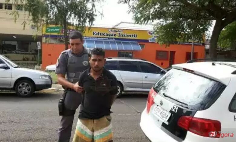 Kleryson Ribeiro dos Santos foi preso pela Polícia Militar. -
