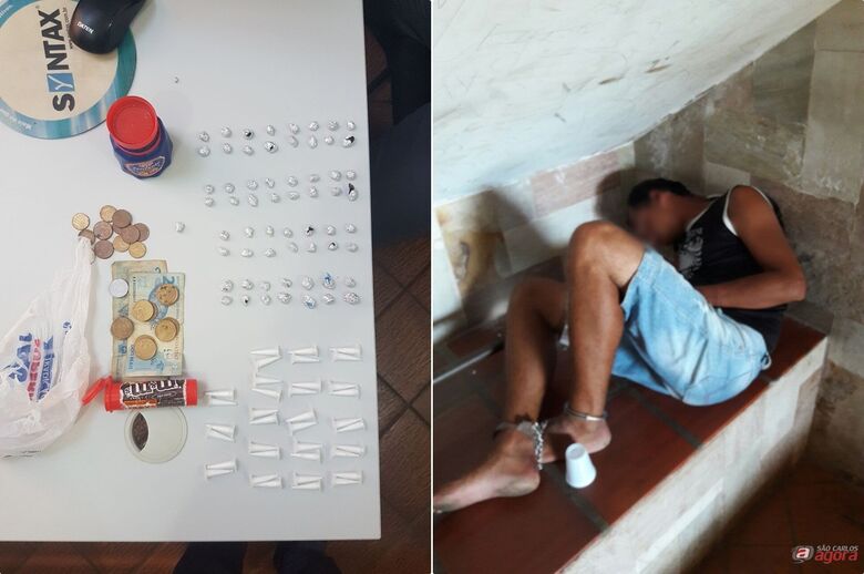Rapaz é flagrado com cocaína e crack no São Carlos VIII -