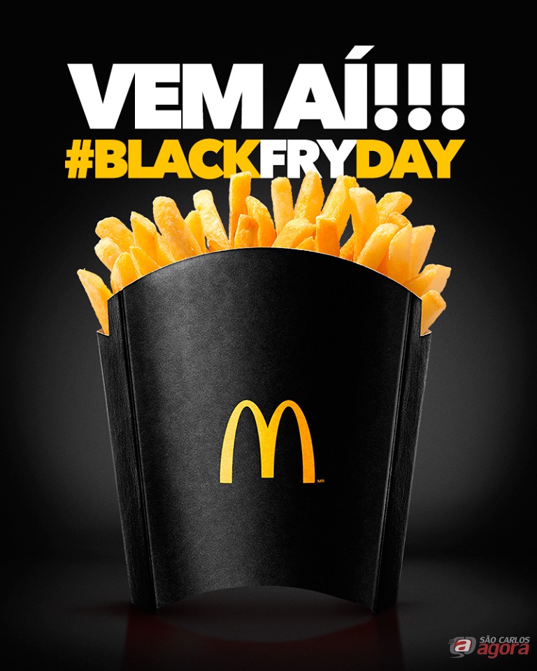 MCDonald's anuncia refil grátis de batatas fritas na Black Friday -