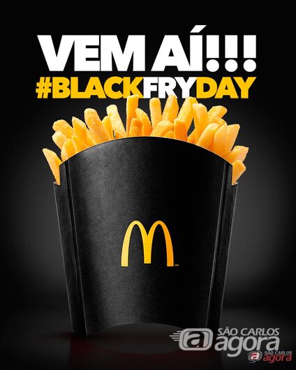 MCDonald's anuncia refil grátis de batatas fritas na Black Friday - 