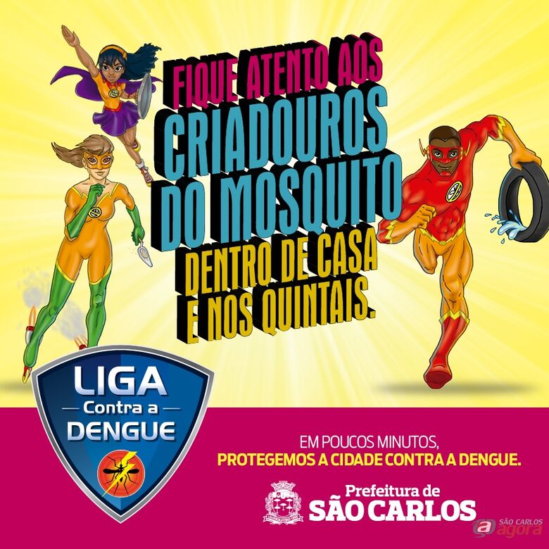 Mobilização social contra a Dengue será realizada neste sábado no Shopping Passeio -