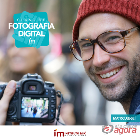 Conheça o curso de Fotografia Digital Profissional no Instituto Mix São Carlos - 
