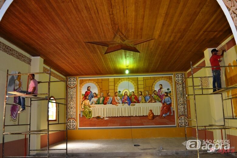 Igreja Matriz Centenária de Ibaté está passando por obras de restauração - 