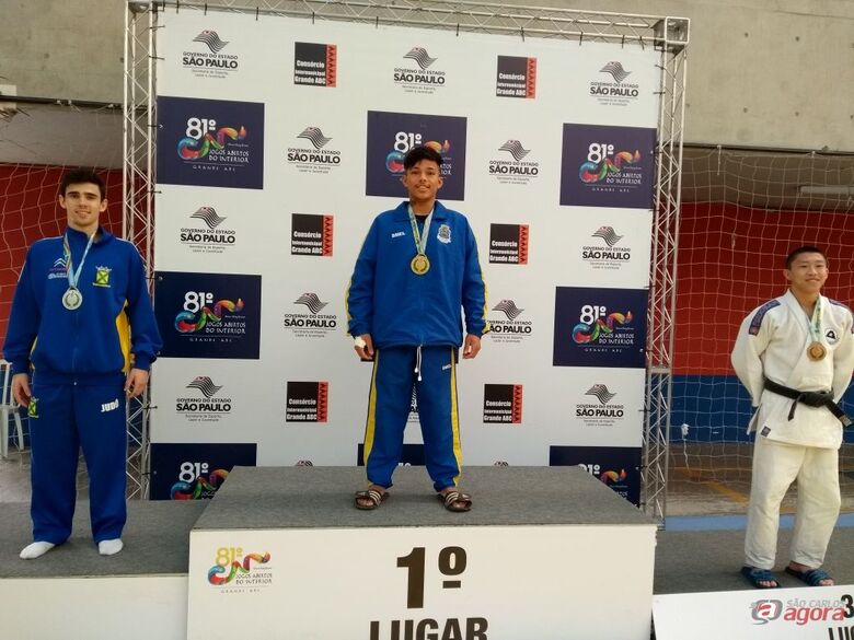 Atleta do Projeto Escola de Esportes da Prefeitura é campeão na modalidade Judô nos Jogos Abertos -