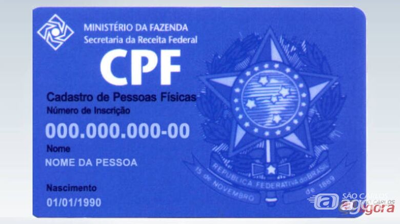 CPF poderá ser adotado como identificação nacional do cidadão - 