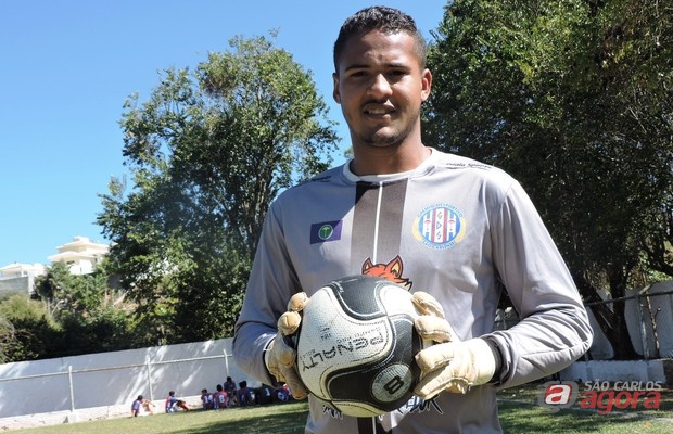 Richard integrou o elenco sub19 do Lobão em 2017. Foto: Gustavo Curvelo/Divulgação -