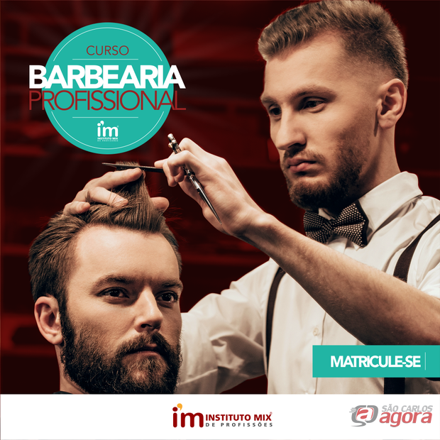 O sucesso foi tão grande que abrimos novas vagas! Curso de Barbearia Profissional no Instituto Mix São Carlos. -