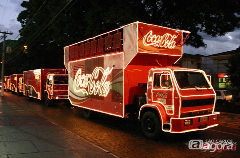 Veja o trajeto da Caravana da Coca-Cola que passa por São Carlos na segunda-feira (18) - 