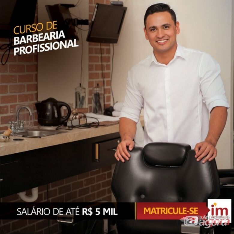 Curso de Barbearia Profissional no Instituto Mix São Carlos - 