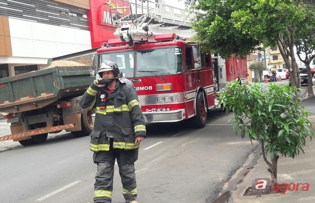 Vazamento em tubulação de gás é contido no Centro -