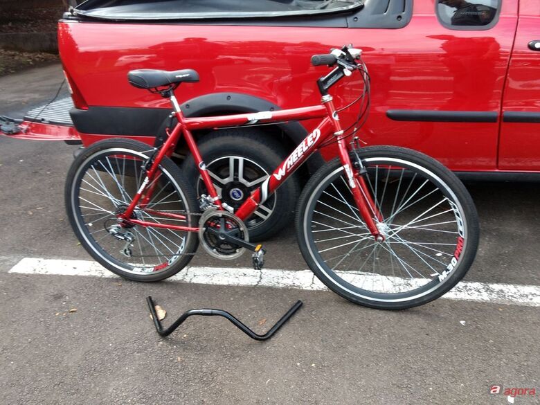 Bicicleta furtada é recuperada pelo dono -