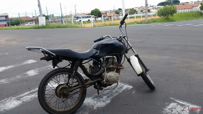 Adolescente é flagrado conduzindo moto com o chassi adulterado -