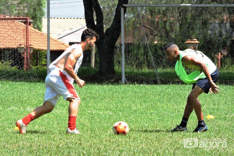 Grêmio São-carlense treina com elenco sub23 há cerca de um mês - Crédito: Gustavo Curvelo/Divulgação
