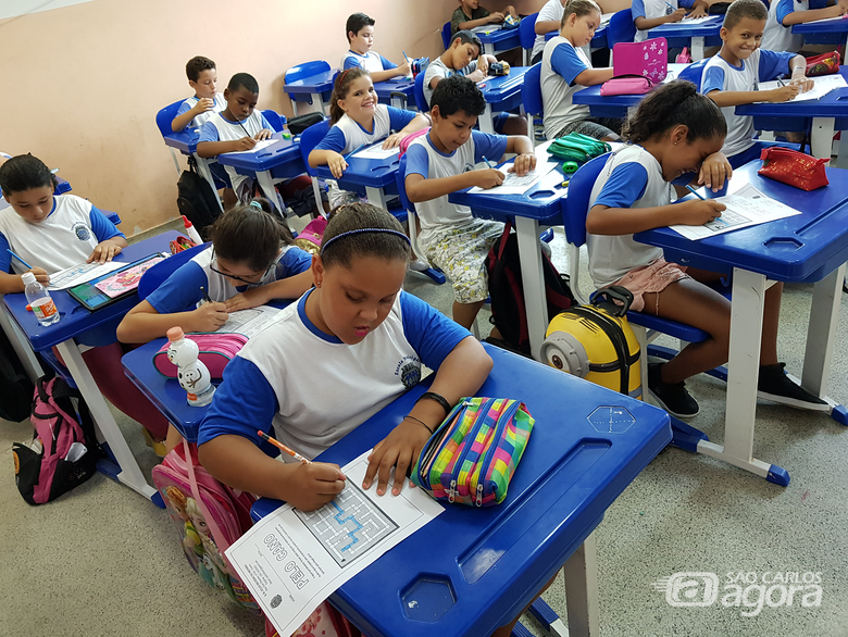 Escola Municipal “Julio Benedicto Mendes” trabalhou o tema com seus alunos - Crédito: Divulgação