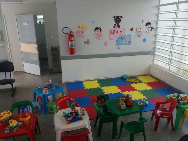 Secretaria de Saúde instala brinquedotecas nas unidades de saúde - Crédito: Foto: Divulgação PMSC