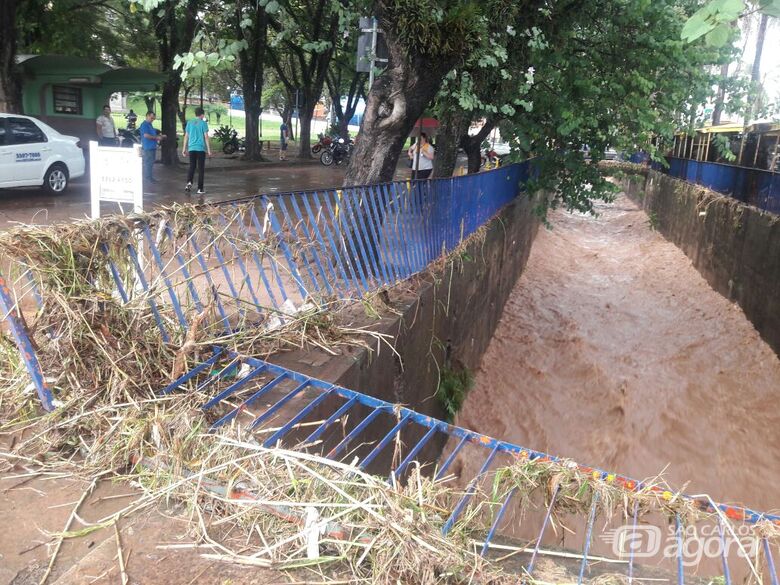 Nuvem poderosa causou tempestade em São Carlos -