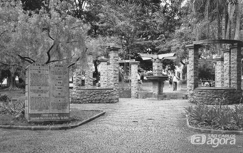 O Largo Santa Cruz - Crédito: Arquivo Pessoal