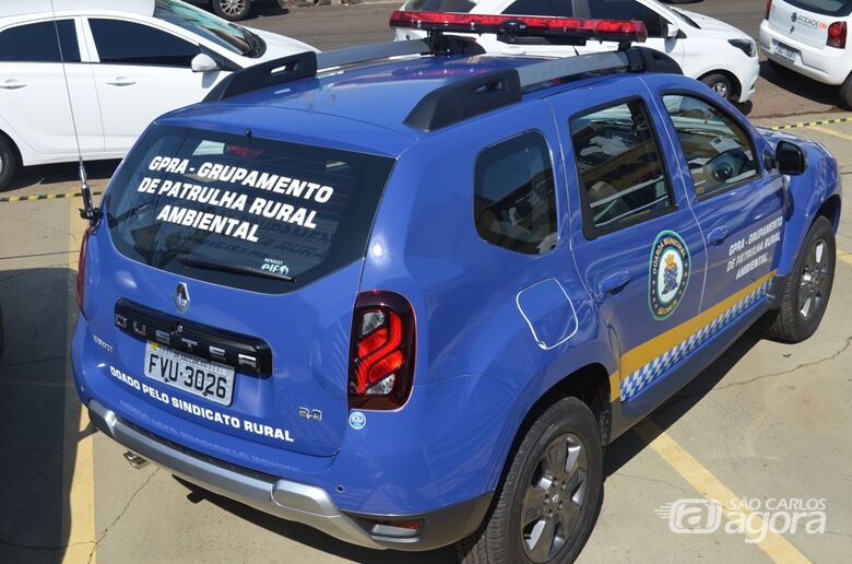 Sindicato Rural doa veículo SUV para a Guarda Municipal - 