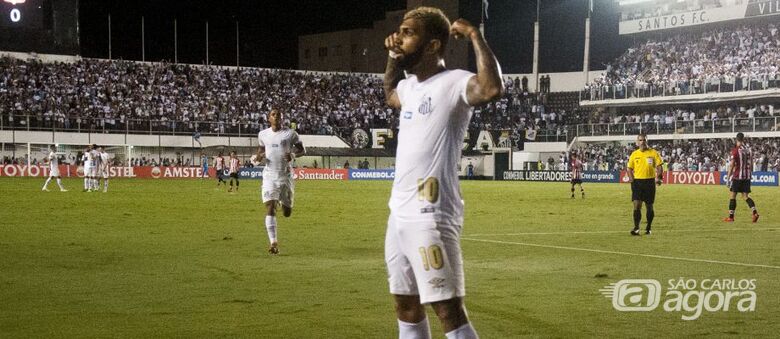 Após oito jogos, Gabriel faz as pazes com o gol - Crédito: Ivan Storti/Santos FC