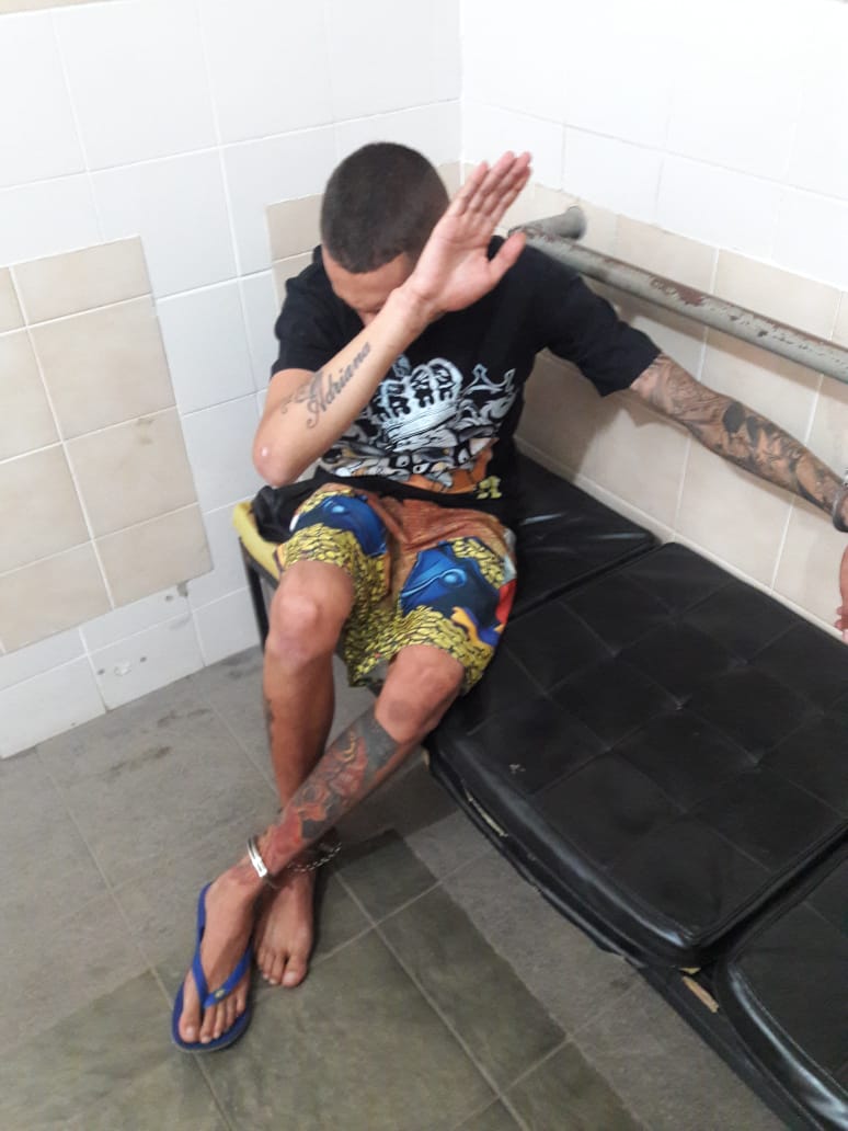 Jovem acusado de agredir idoso durante assalto é preso pela PM - Crédito: Maycon Maximino