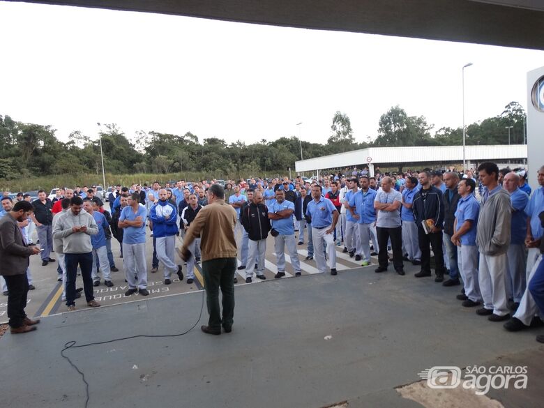 Encontro na Volks e 800 trabalhadores pararam sem previsão de retorno - Crédito: Divulgação