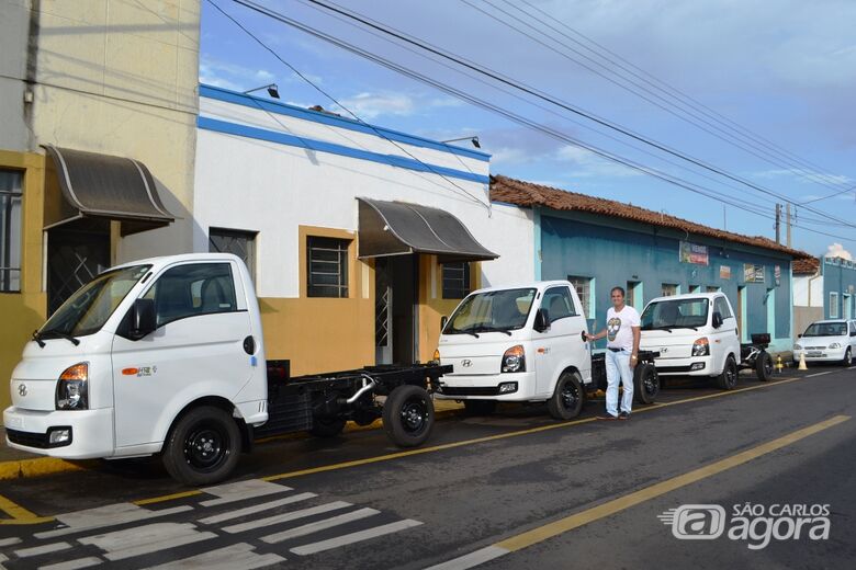 A frota municipal vem passando por uma grande renovação - Crédito: Divulgação