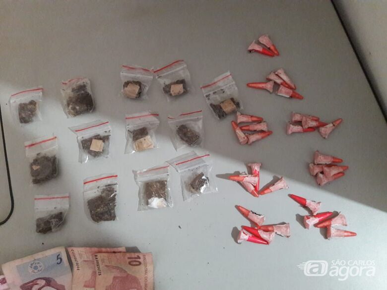 Adolescente é flagrado com drogas no Cidade Aracy - Crédito: Maycon Maximino